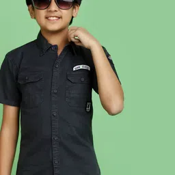 V-Mart Boys Cotton Casual Regular Fit Shirt-image-53
