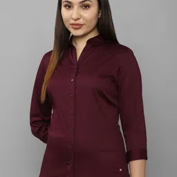 Allen Solly Woman Spread Collar Formal Shirt-picture-26