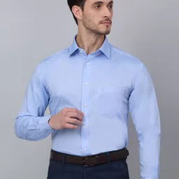 Cantabil Men Solid Opaque Formal Shirt-image-67