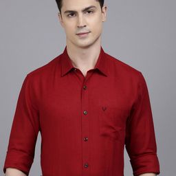 Allen Solly Spread Collar Pure Cotton Formal Shirt-image-72