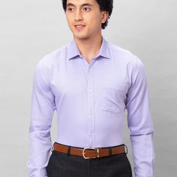Park Avenue Slim Fit Spread Collar Cotton Formal Shirt-image-90