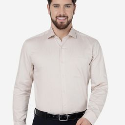 Greenfibre Slim Fit Spread Collar Formal Shirt-image-89