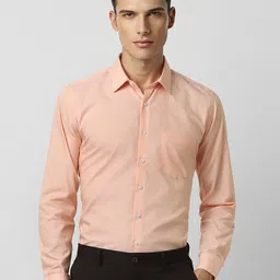 Van Heusen Slim Fit Spread Collar Pure Cotton Formal Shirt-image-48