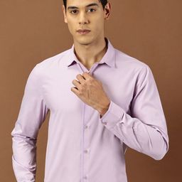 INVICTUS Original Slim Fit Spread Collar Cotton Formal Shirt-picture-22