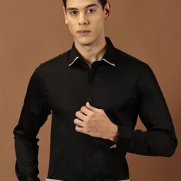 INVICTUS Original Slim Fit Spread Collar Pure Cotton Formal Shirt-picture-44