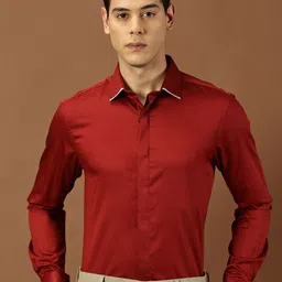 INVICTUS Original Slim Fit Cotton Spread Collar Formal Shirt-picture-40