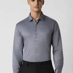 Van Heusen Men Slim Fit Opaque Formal Shirt-image-51