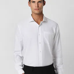 Van Heusen Opaque Pure Cotton Formal Shirt-picture-50