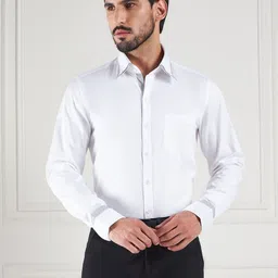 LOUIS STITCH Comfort Button Down Collar Cotton Formal Shirt-image-58