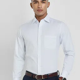 Allen Solly Sport Men Spread Collar Micro Checked Cotton Formal Shirt-image-9