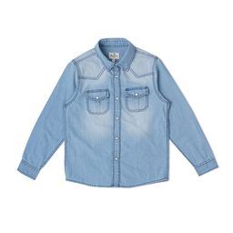 Pepe Jeans Boys Relaxed Faded Cotton Casual Shirt-picture-11