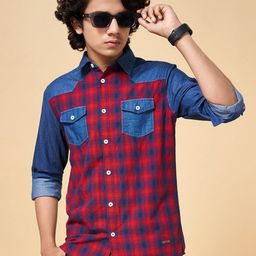 Coolsters by Pantaloons Boys Checked Cotton Casual Shirt-image-40