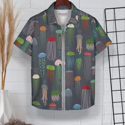 HELLCAT Boys Opaque Checked Casual Shirt-image-0