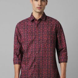 Louis Philippe Sport Men Slim Fit Opaque Checked Casual Shirt-picture-7
