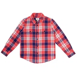 Pepe Jeans Boys Tartan Checked Casual Pure Cotton Shirt-image-47