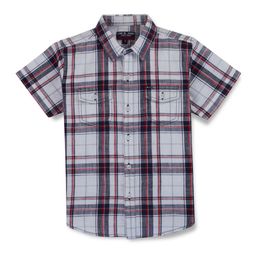 Gini and Jony Boys Tartan Checks Opaque Checked Casual Shirt-picture-25