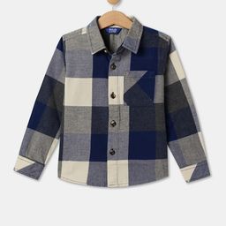 R&B Boys Checked Cotton Casual Shirt-picture-11