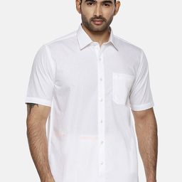 Ramraj Spread Collar Cotton Casual Shirt-image-74