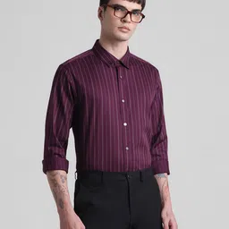 Jack & Jones Men Slim Fit Opaque Striped Casual Shirt-picture-18