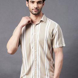 Rigo Slim Fit Striped Casual Shirt-picture-45