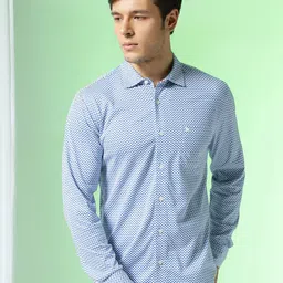 Markle Moro Slim Fit Striped Button-Down Collar Cotton Casual Shirt-image-65