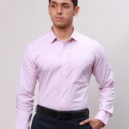 Park Avenue Men Slim Fit Opaque Striped Casual Shirt-picture-41