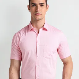 Arrow Vertical Stripes Slim Fit Cotton Formal Shirt-picture-23