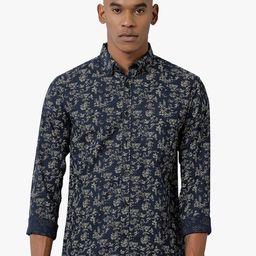 Voi Jeans Floral Printed Slim Fit Long Sleeves Casual Shirt-image-45