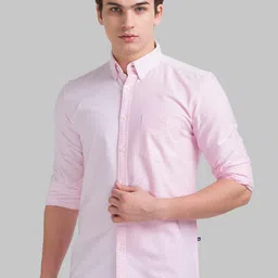 Parx Men Red Slim Fit Cotton Casual Shirt-image-26