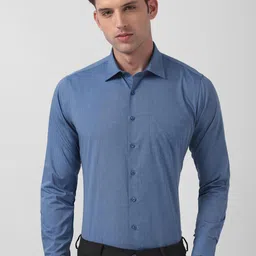 Van Heusen Slim Fit Pure Cotton Formal Shirt-image-95