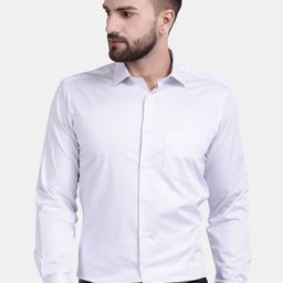 Cotstyle Premium Striped Cotton Formal Shirt-image-97