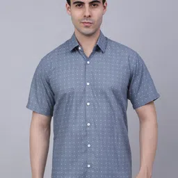JAINISH Classic Printed Pure Cotton Casual Shirt-image-15
