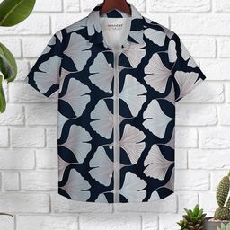 HELLCAT Boys Opaque Printed Casual Shirt-56
