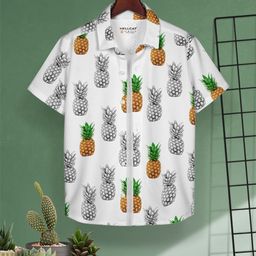 HELLCAT Boys Opaque Printed Casual Shirt-35