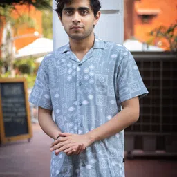JAVINISHKA Floral Printed Classic Opaque Casual Shirt-picture-11