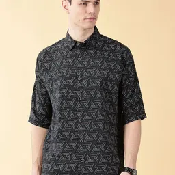 VALEN CLUB Men Comfort Opaque Printed Casual Shirt-picture-7
