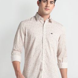 Arrow Sport Men Slim Fit Opaque Printed Casual Shirt-image-101