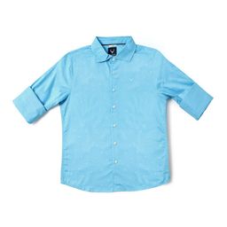 Allen Solly Junior Boys Slim Fit Opaque Printed Casual Shirt-picture-47