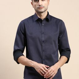 INVICTUS Sport Spread Collar Self Design Slim Fit Opaque Printed Casual Shirt-picture-7
