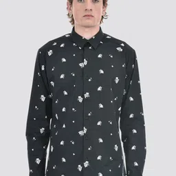Numero Uno Slim Fit Conversational Opaque Printed Cotton Casual Shirt-image-57