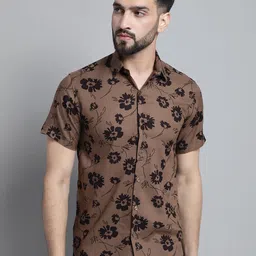 JAINISH Classic Floral Printed Casual Shirt-image-92