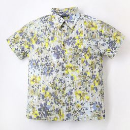 Cherry Crumble Boys Abstract Printed Standard Opaque Casual Cotton Shirt-image-99