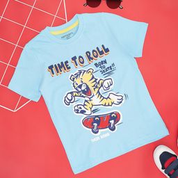 Pantaloons Junior Boys Opaque Printed Casual Shirt-picture-18