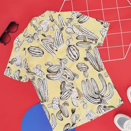 Pantaloons Junior Boys Printed Casual Shirt-44