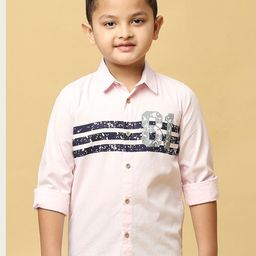 Killer Boys Smart Fit Typography Printed Organic Cotton Casual Shirt-image-75