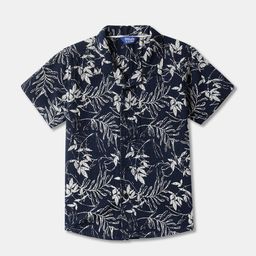 R&B Boys Floral Opaque Printed Casual Shirt-picture-3