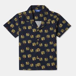 R&B Boys Floral Printed Cotton Opaque Casual Shirt-picture-11