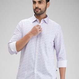 Parx Men Slim Fit Floral Opaque Printed Casual Shirt-image-42