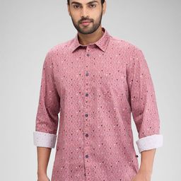 Parx Men Slim Fit Floral Opaque Printed Casual Shirt-image-41