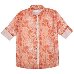 CAVIO Boys Orange Comfort Floral Printed Casual Shirt-image-33